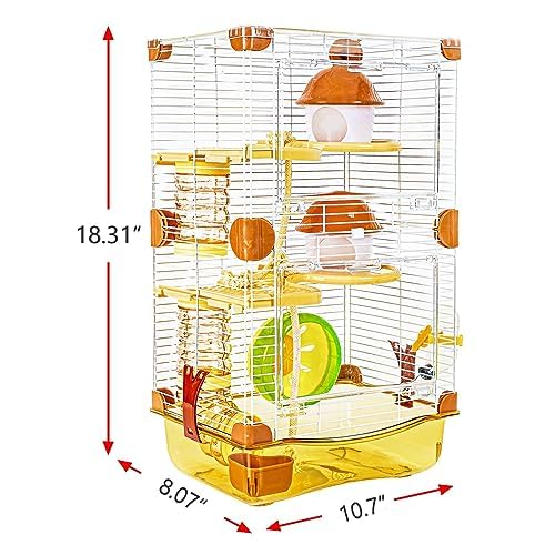 PETZHUBO bebedero para hamster, fácil acceso a agua.