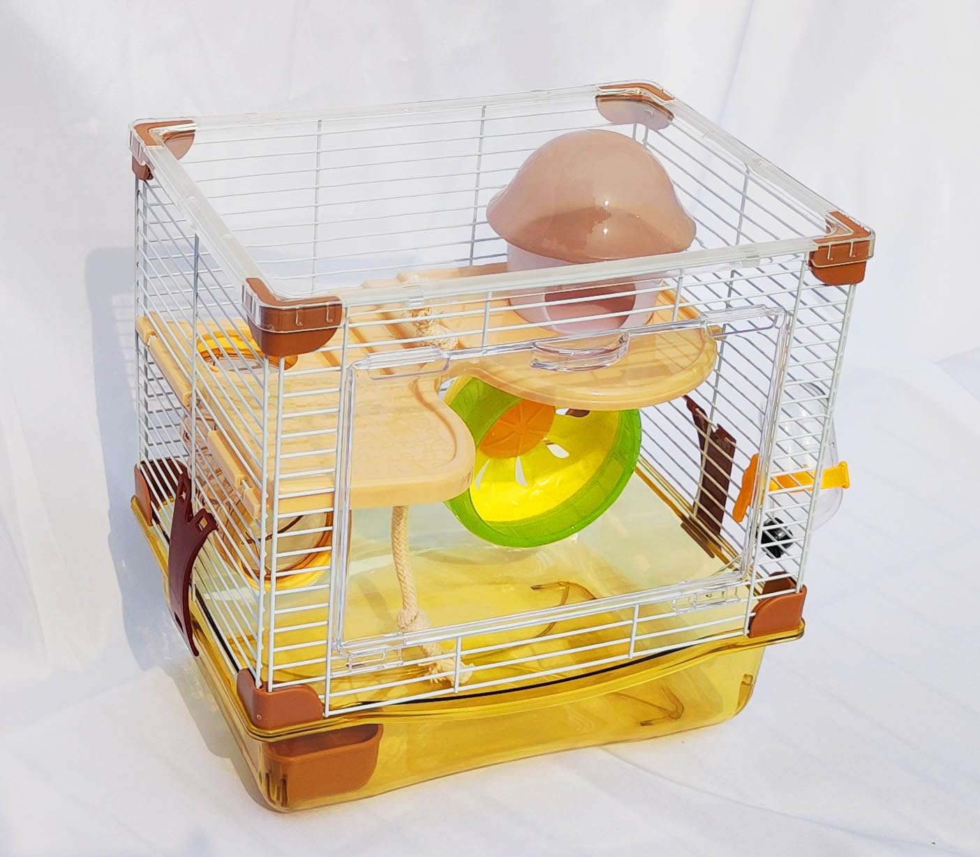PETZHUBO jaula casa seta para juego y descanso del hámster
