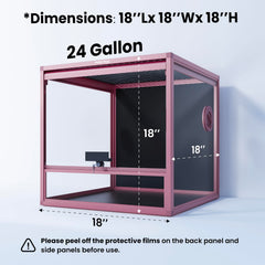 Phailozoo MagicCube malla superior decorativa que favorece la ventilación
