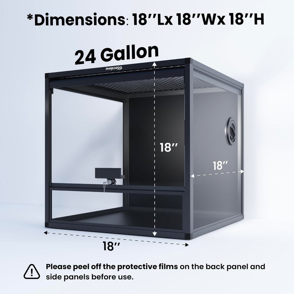 Phailozoo MagicCube, vidrio templado para mayor durabilidad y claridad
