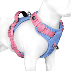 PHOEPET arnés sin tirones para perros, vista frontal, fácil de colocar durante paseos