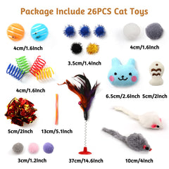 Juguete crinkle de PietyPet, estímulo sonoro para gatitos curiosos.