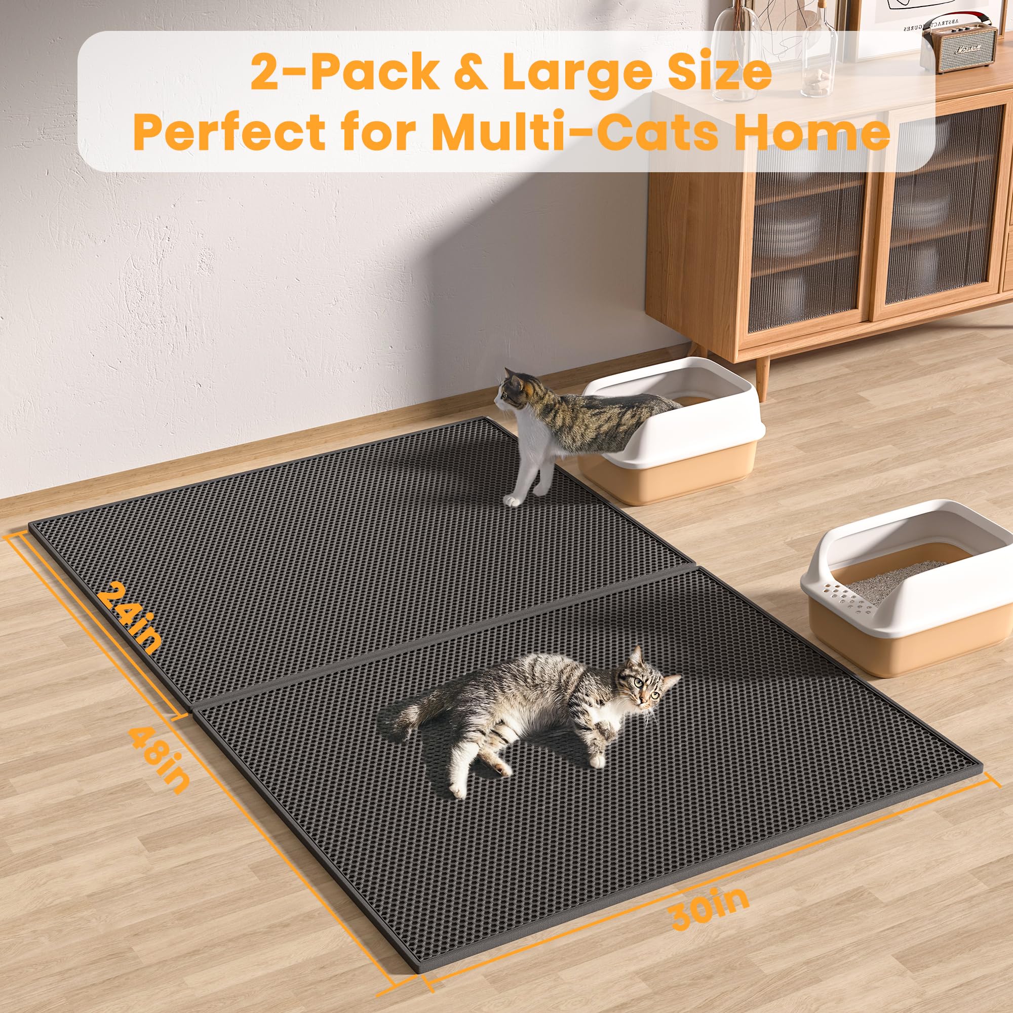 Pieviev: tamaño 30x24 pulgadas ideal para varias jaulas y cajas.