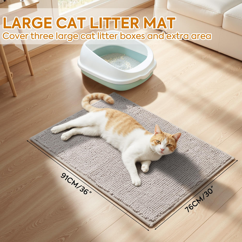 Pieviev tamaño amplio: ideal para cajas grandes y hogares con varios gatos