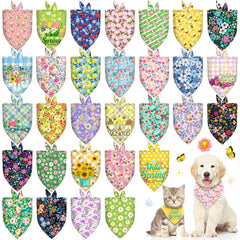 Bandanas Piklodo primaverales florales para paseos y fotos.