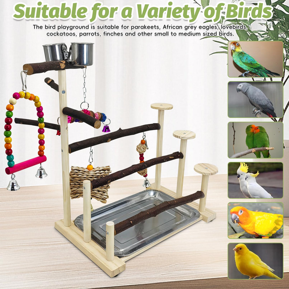 PINVNBY bandeja plegable para aves facilita limpieza y manejo.