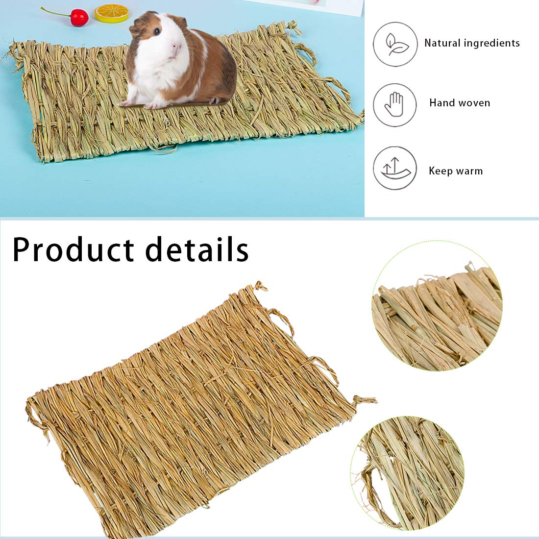 PINVNBY base suave para jaula, protege patas y reduce irritación.