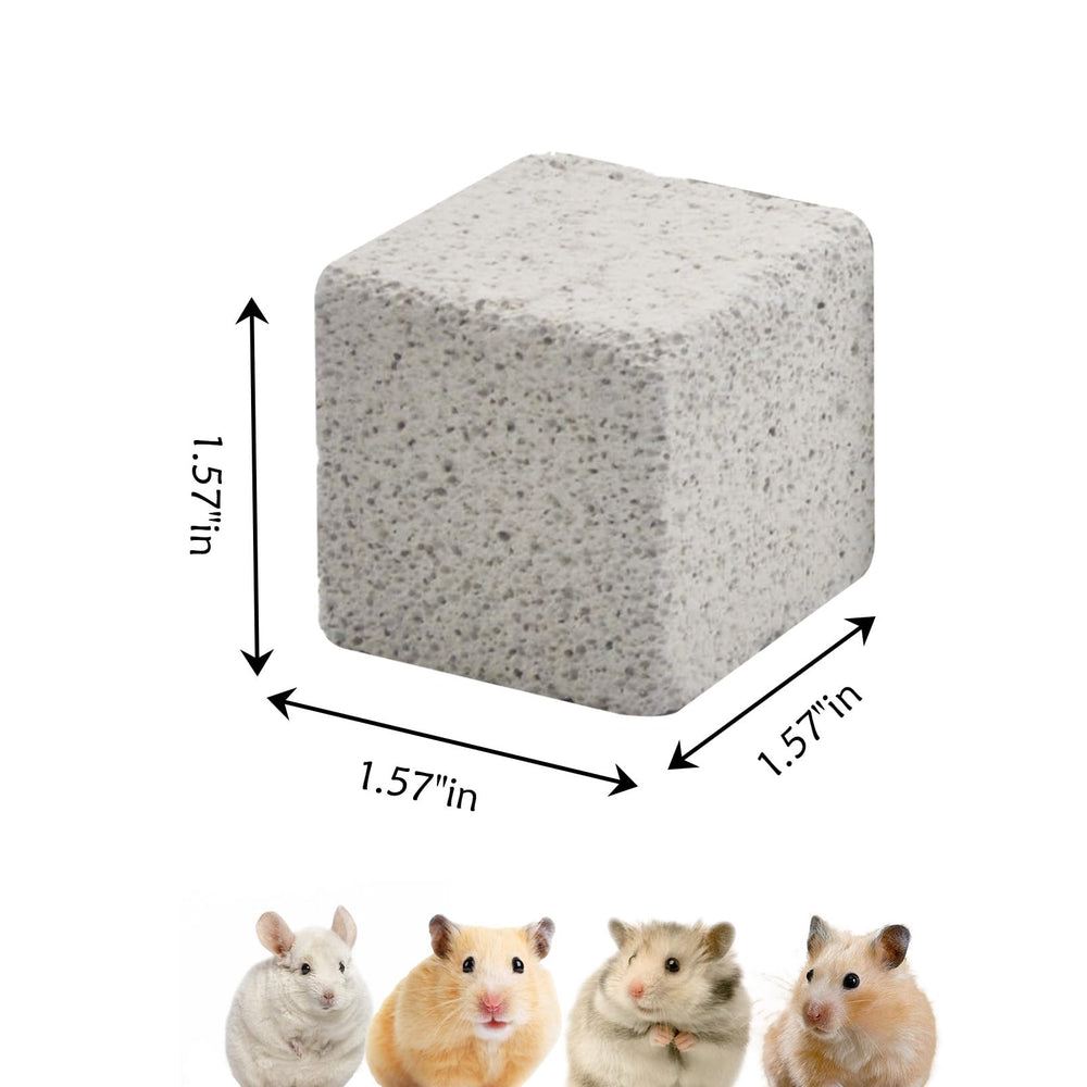 PINVNBY calcio mineral lava, superficie texturizada para masticar con seguridad.