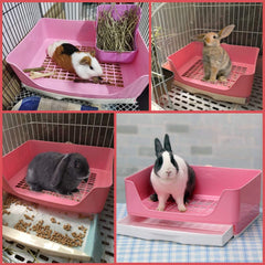 PINVNBY caja-latrina desmontable con bandeja, limpieza rápida