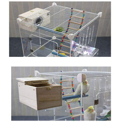PINVNBY nido mediano para reposo cómodo de aves.