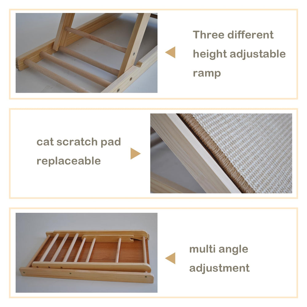 pinvnby rascador interior ergonómico para espacios pequeños