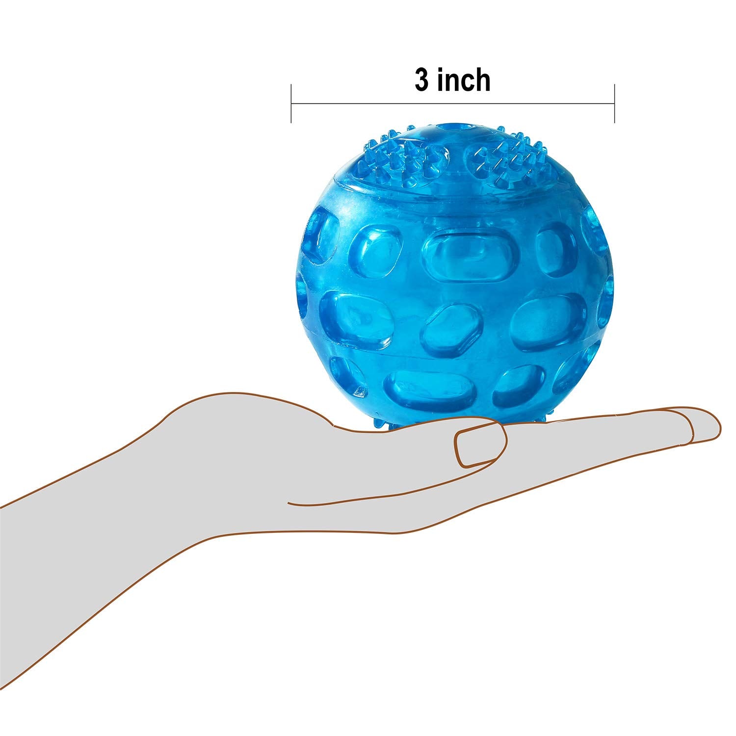 Pelotas PJDH flotan, ideales para jugar en interior, exterior o piscina.