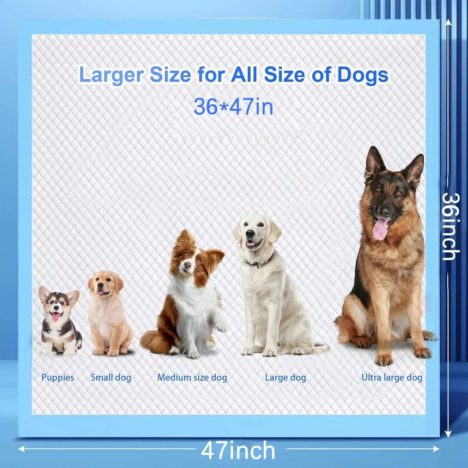 PJYRTOQ pads espesor 50: mayor protección frente a fugas.