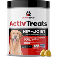 Planopaws ActivTreats para articulaciones de perro, favorece la movilidad.
