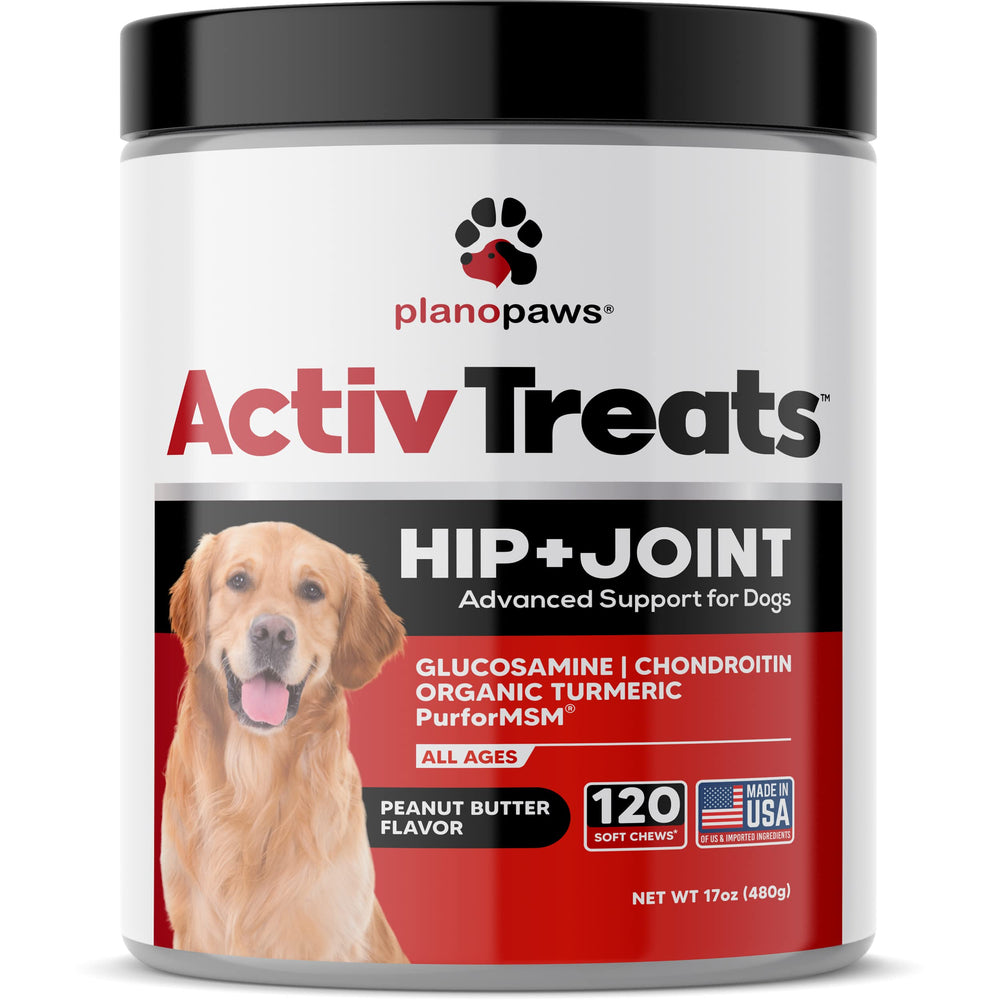 Planopaws ActivTreats elaborado en EE. UU. con alta calidad.