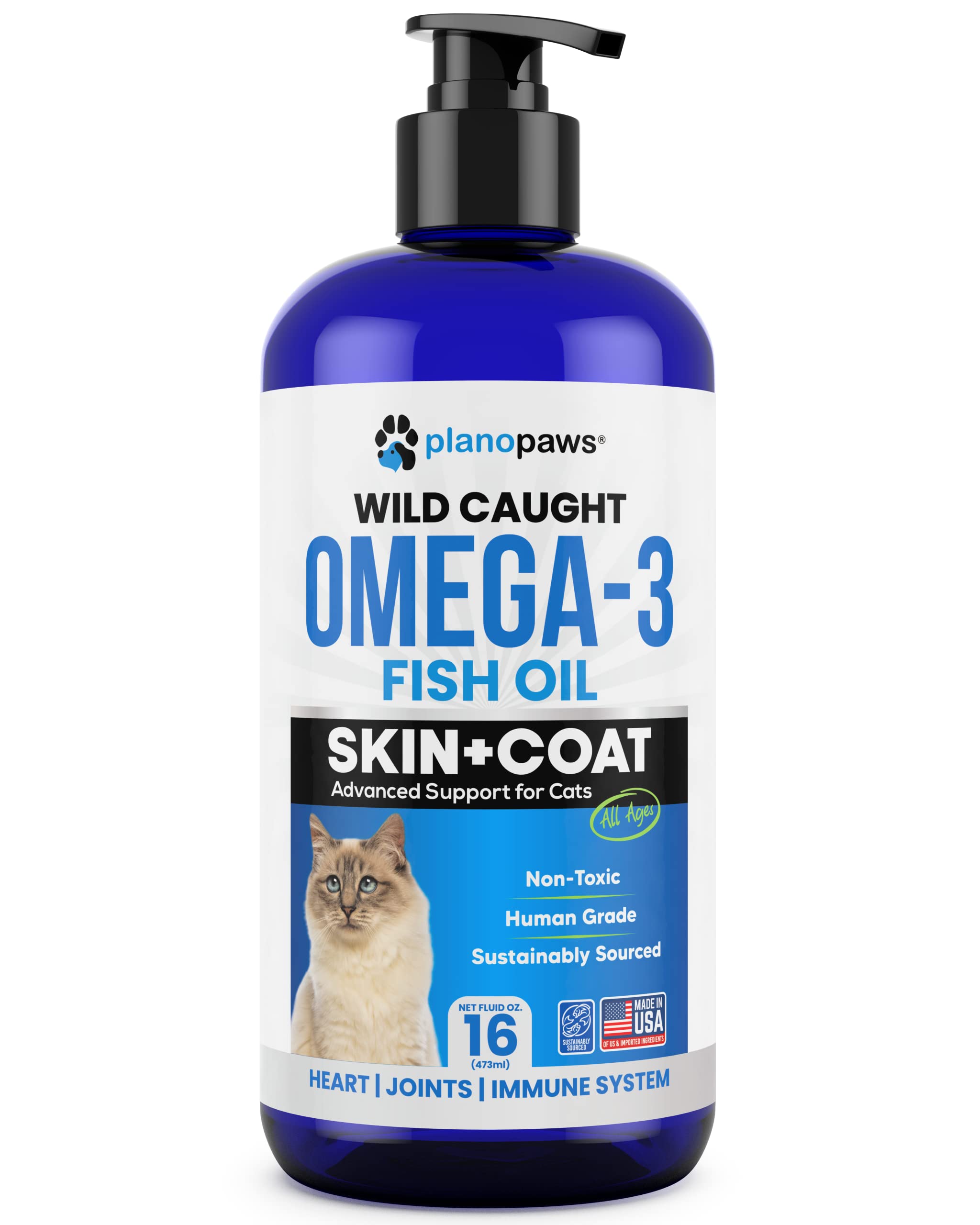 Planopaws Omega-3 cuidado articulaciones gatos: movilidad más cómoda.