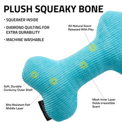 Playology capa central de fieltro resistente para mordidas duraderas.