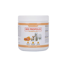 Pleasantly Warm Bee Propolis polvo natural para mezclar en agua o comida.