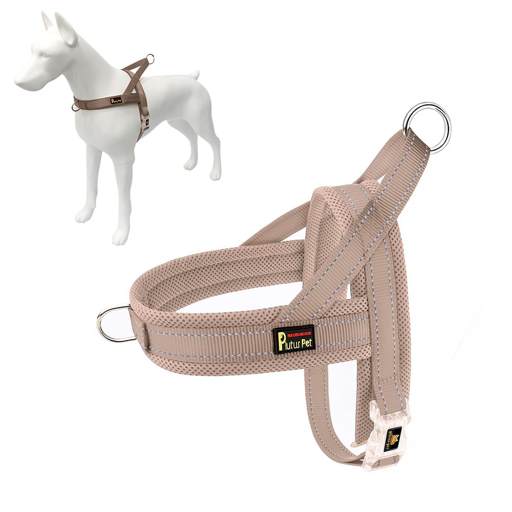Arnés Plutus Pet sin tirones con malla transpirable para perros activos