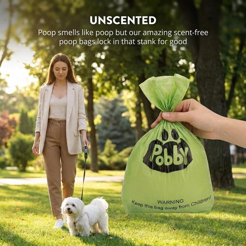 PobbY – matériaux recyclés certifiés et emballage en papier recyclé.