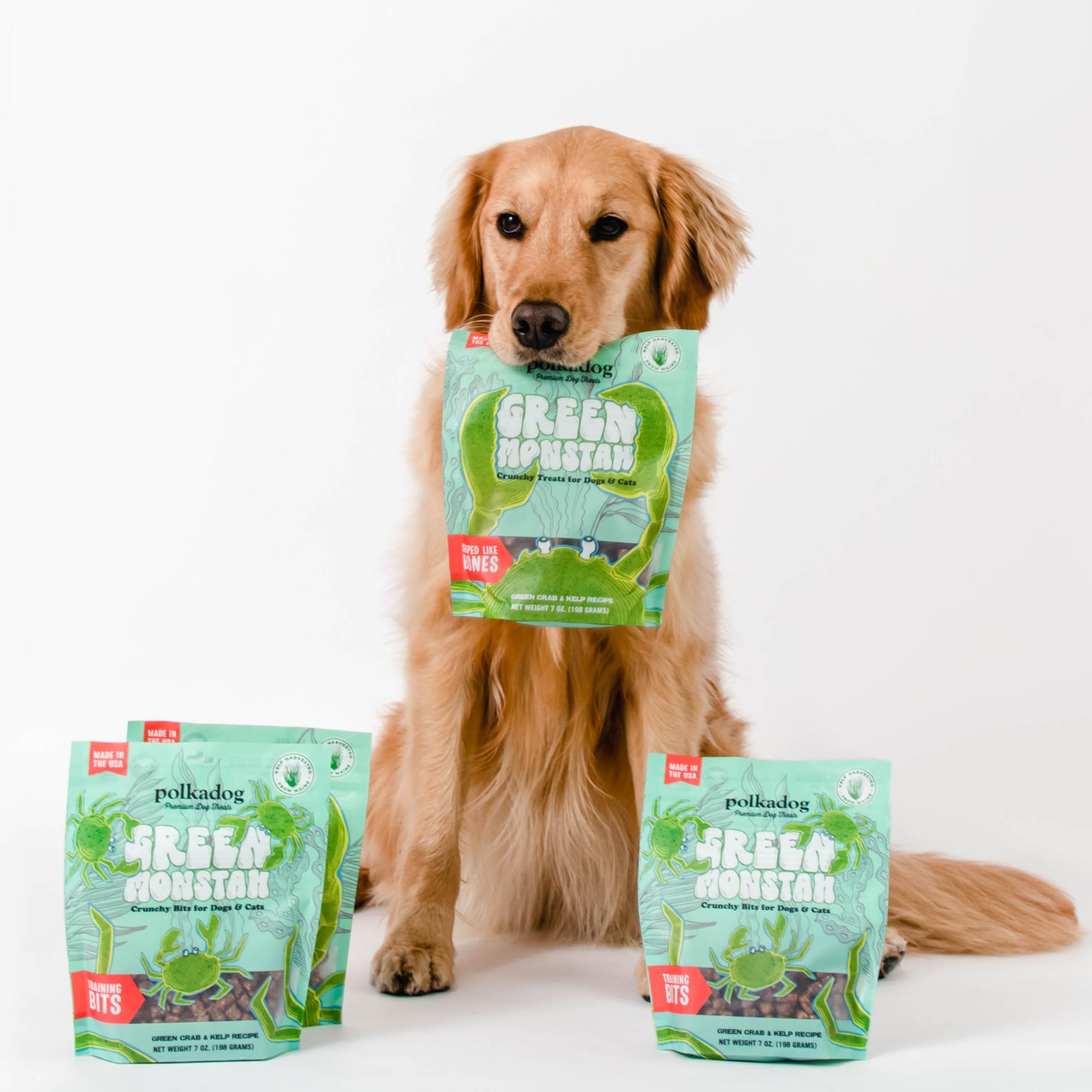 Bocados de entrenamiento para perros de todas las razas; sabor y uso práctico.