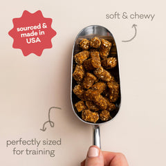 Sans céréales: friandise Polkadog idéale pour chiens sensibles