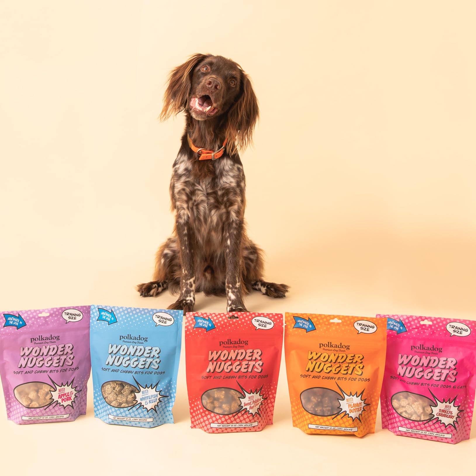 Polkadog Wonder Nuggets: ingredientes naturales en una edicion limitada.