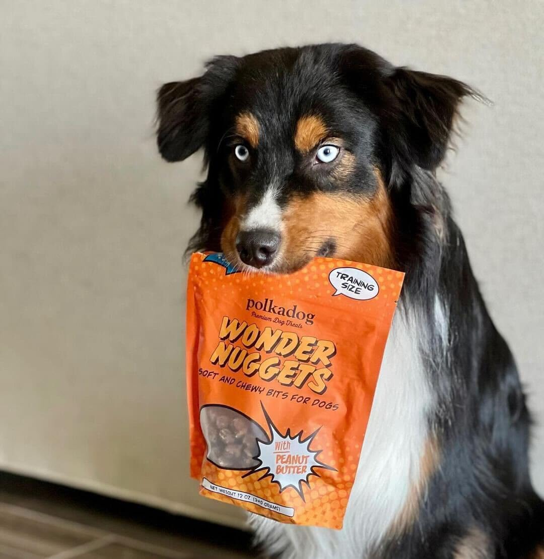 Polkadog Wonder Nuggets aptas para todas las razas y tamaños.