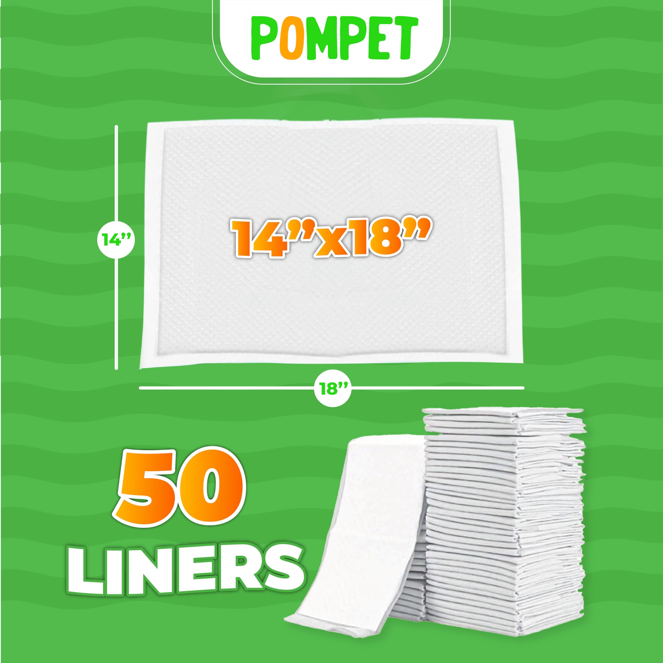 POMPET jaula-pequeños: absorbente interior que controla la humedad.