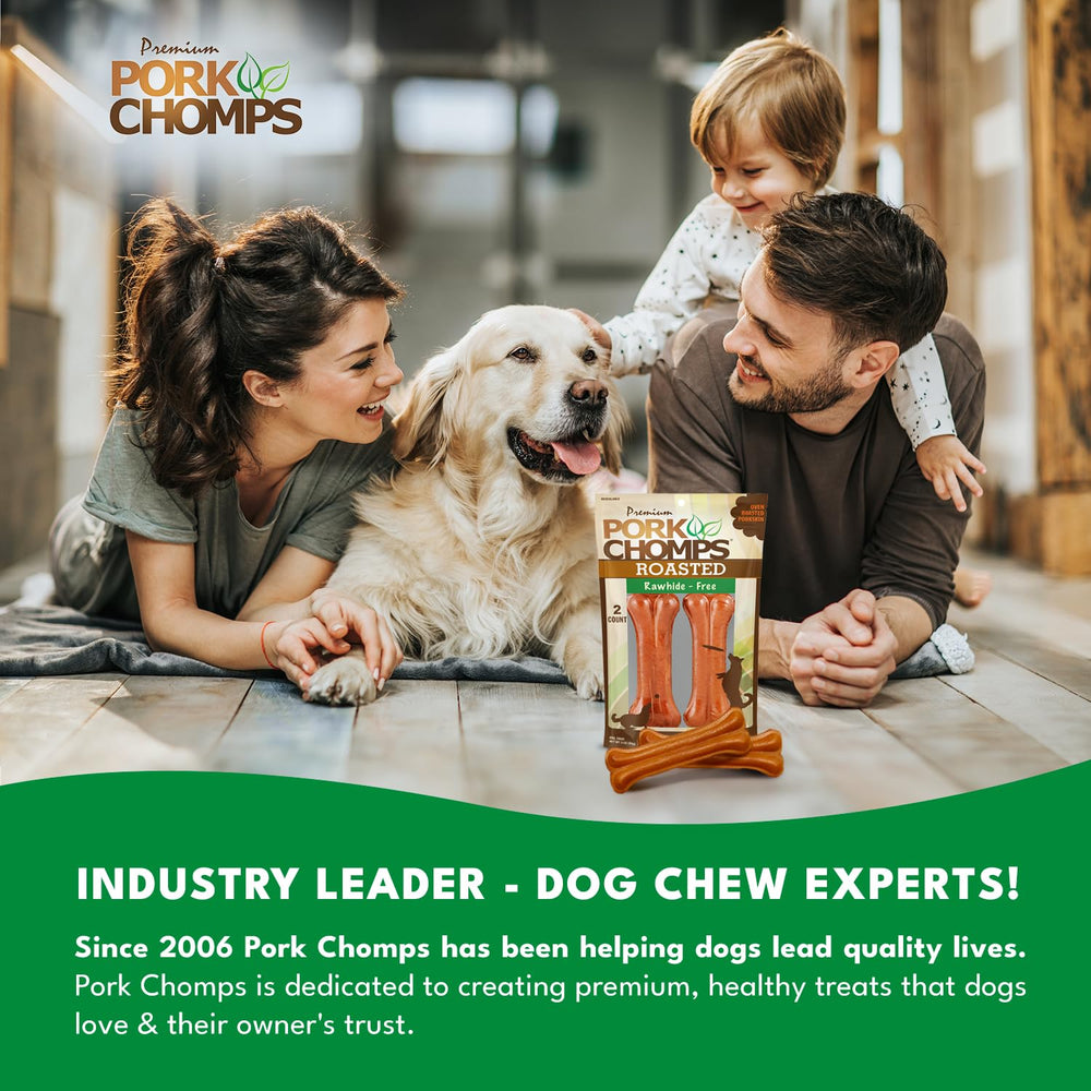 Pork Chomps Digestibilidad del 99,9% ofrece una alternativa digestible frente a otros snacks.