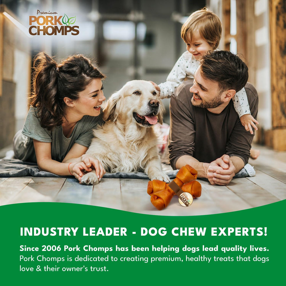Pork Chomps cerdo sin sabores artificiales, snack limpio para tu mascota