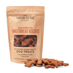 Portland Pet Food Company galletas de jengibre, empaque seguro para conservación