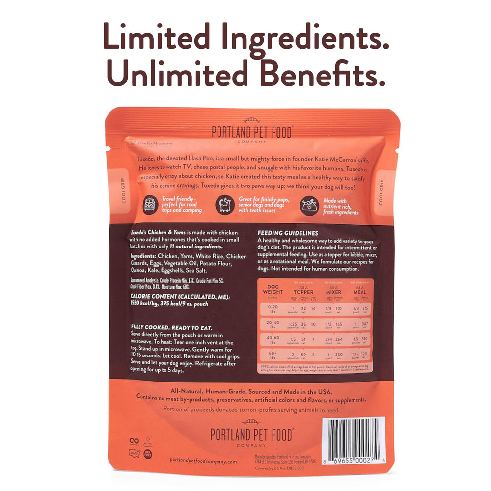 Portland Pet Food Company apto para cachorros y mayores de todas las razas