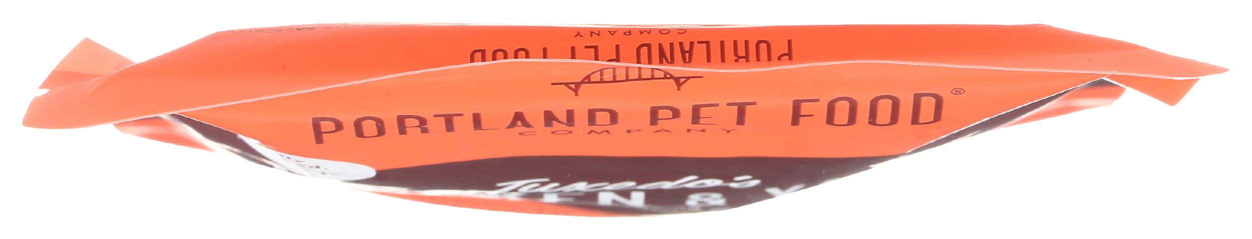 Portland Pet Food Company Tuxedo's Chicken & Yams, presentación lista para servir sin descongelar
