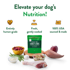 Portland Pet Food Pouches, con 11 o menos ingredientes claros.