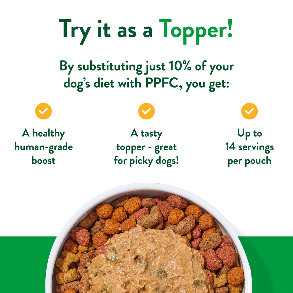 Portland Pet Food Pouches, complemento húmedo para mezclar con croquetas.