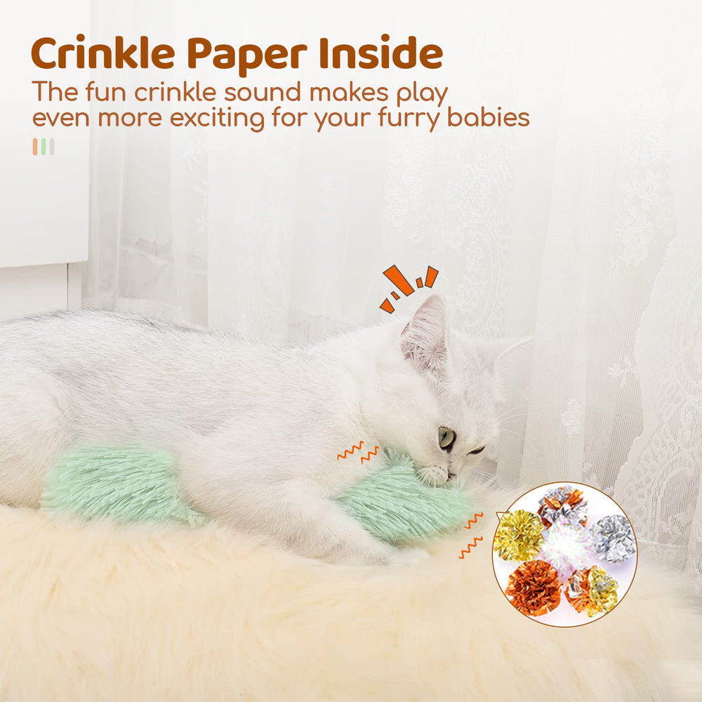 Potaroma juguete para gato, colores brillantes que atraen al felino para juego interior
