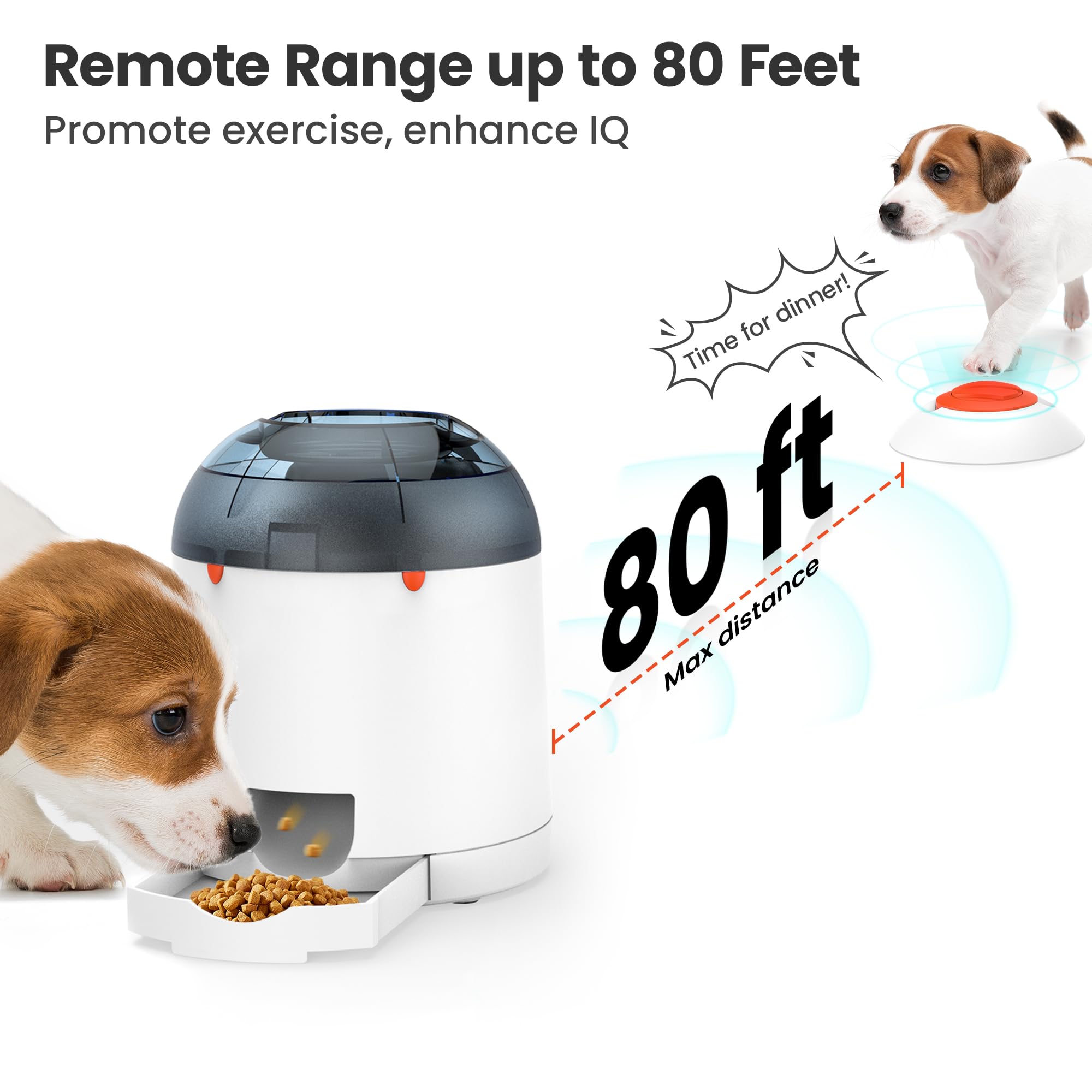 Potaroma Puzzle Feeder vista lateral ideal para entrenamiento y juego interactivo