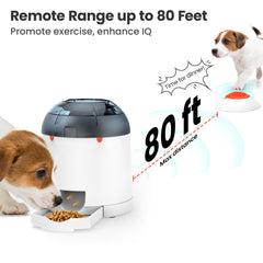 Potaroma Puzzle Feeder vista lateral ideal para entrenamiento y juego interactivo