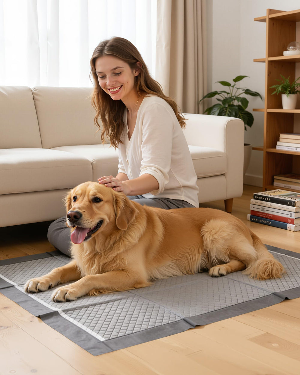 Powools almohadilla para cachorros paquete 70 unidades para entrenamiento diario.