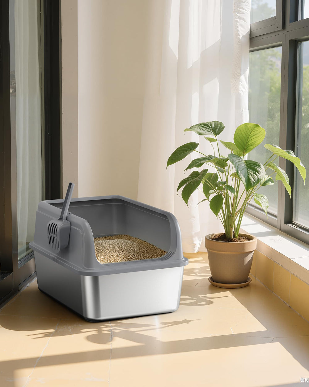Powools caja de acero inoxidable resistente al óxido para uso duradero.