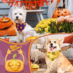 Bandana de Halloween de Preboun con fantasma, perfecto para fiestas y paseos