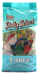 Pretty Bird Daily Select Premium para cacatúas y guacamayos grandes, nutrición diaria.