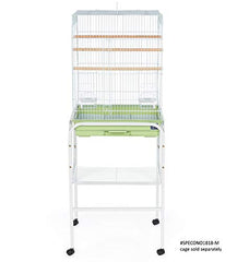 Base compacta de 19x19 para jaula, ahorro de espacio y soporte estable.