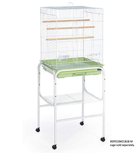 Estante con ruedas de Prevue para uso diario, fácil de mover entre habitaciones.