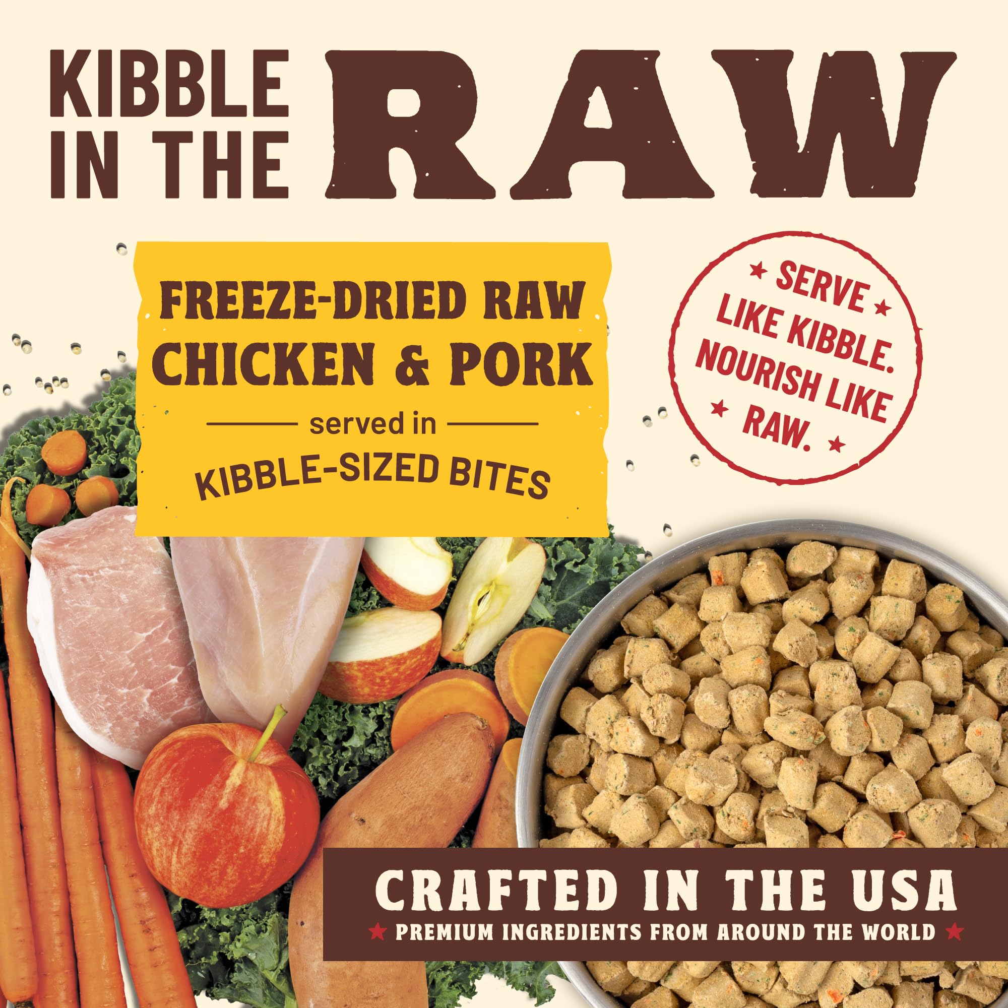 Primal Kibble en Crudo: cuchara medidora para porciones precisas