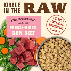 Primal Kibble sirve fácil con cuchara: sin descongelar para mayor comodidad