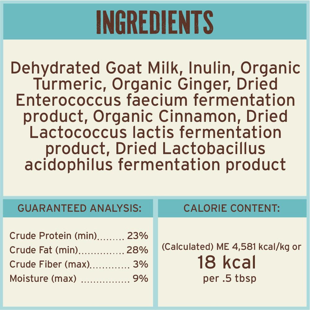 Pack de dos Primal Goat Milk Powder para uso en casa.