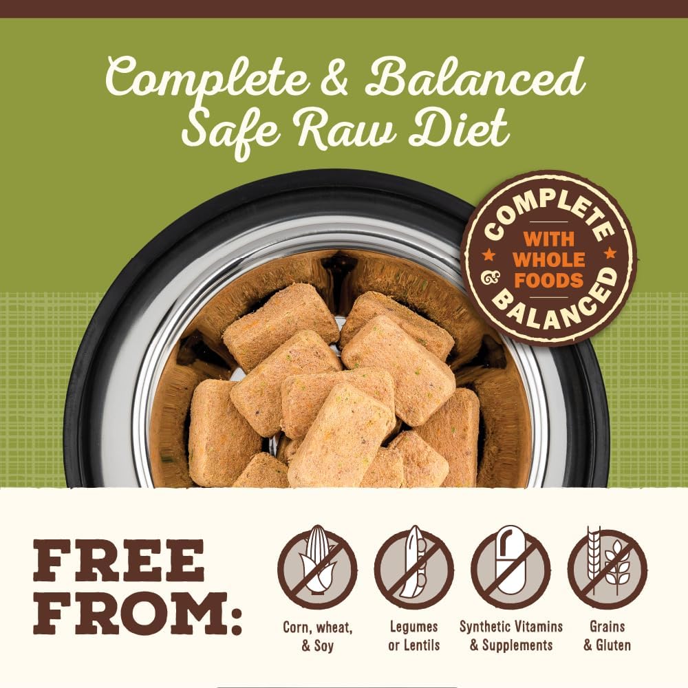 Primal Pet Foods Nuggets, cordero liofilizado desmenuzable para mezclar.