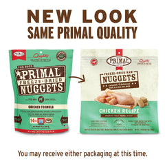 Primal Pet Foods: trozos liofilizados de pollo para complemento nutritivo